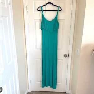 Foreign Exchange Turquoise Maxi Dress